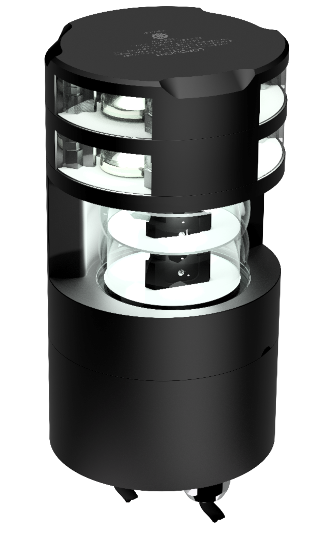 6nm Masthead, Dbl + 3nm 360° Dbl White, black 6nm Masthead, Dbl + 3nm 360° Dbl White, black